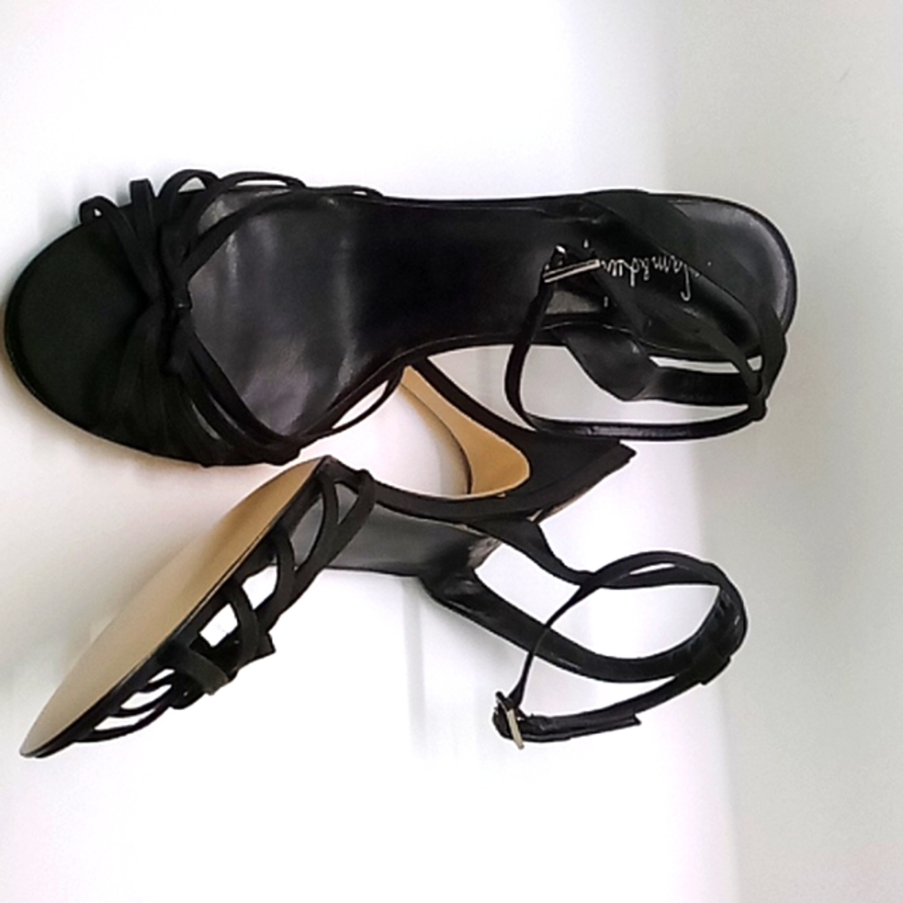 NWOT Sam & Libby black heels Size 8M